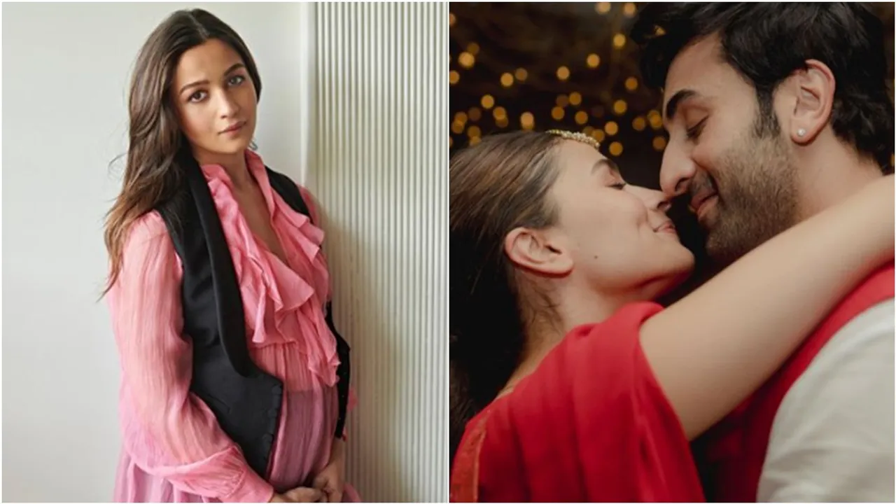 alia having the first baby