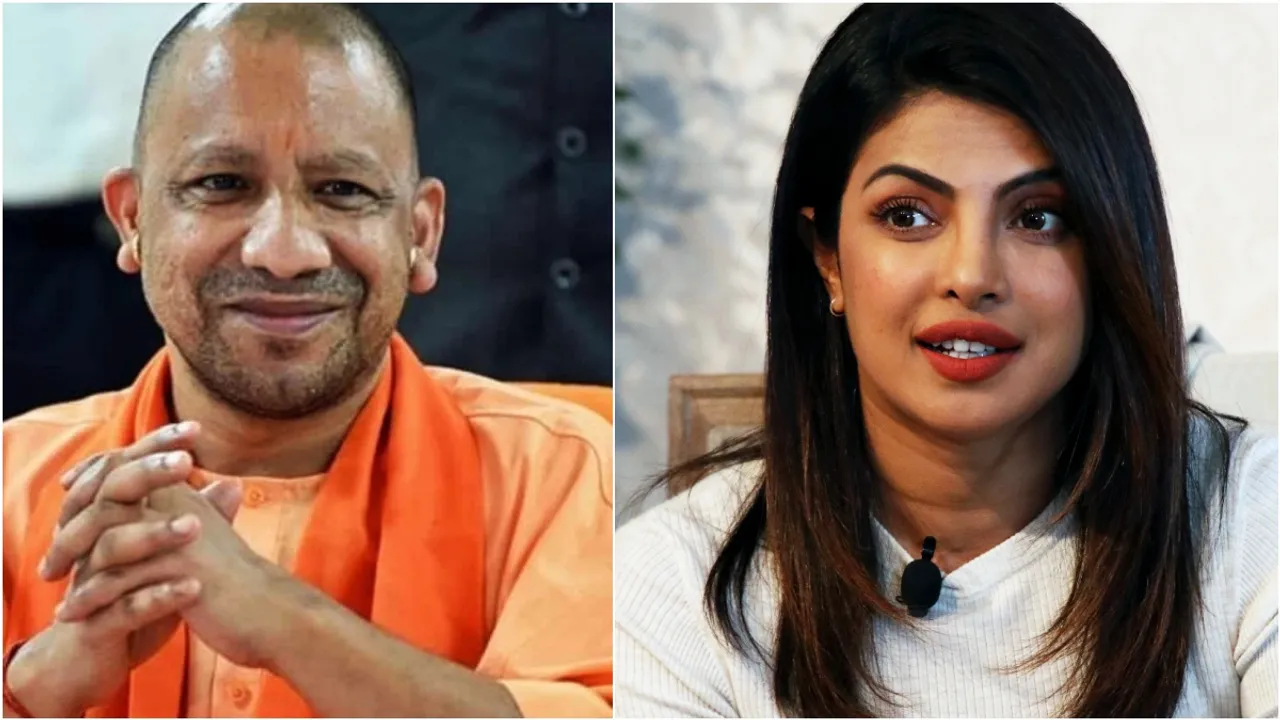 Priyanka Chopra, UNICEF Priyanka Chopra, Priyanka in UP, Yogi Adityanath, UP CM Yogi Adityanath, Uttar Pradesh, প্রিয়াঙ্কা চোপড়া, যোগী আদিত্যনাথ, উত্তরপ্রদেশ, Indian Express Entertainment News
