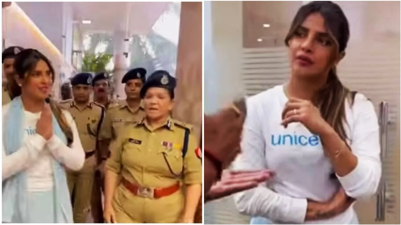 Priyanka Chopra, Priyanka Chopra in UP, Women empowerment, প্রিয়াঙ্কা চোপড়া, উত্তরপ্রদেশ, নারীসুরক্ষা, যোগীরাজ্য, যোগী আদিত্যনাথ, Bengali news today, Indian Express entertainment news