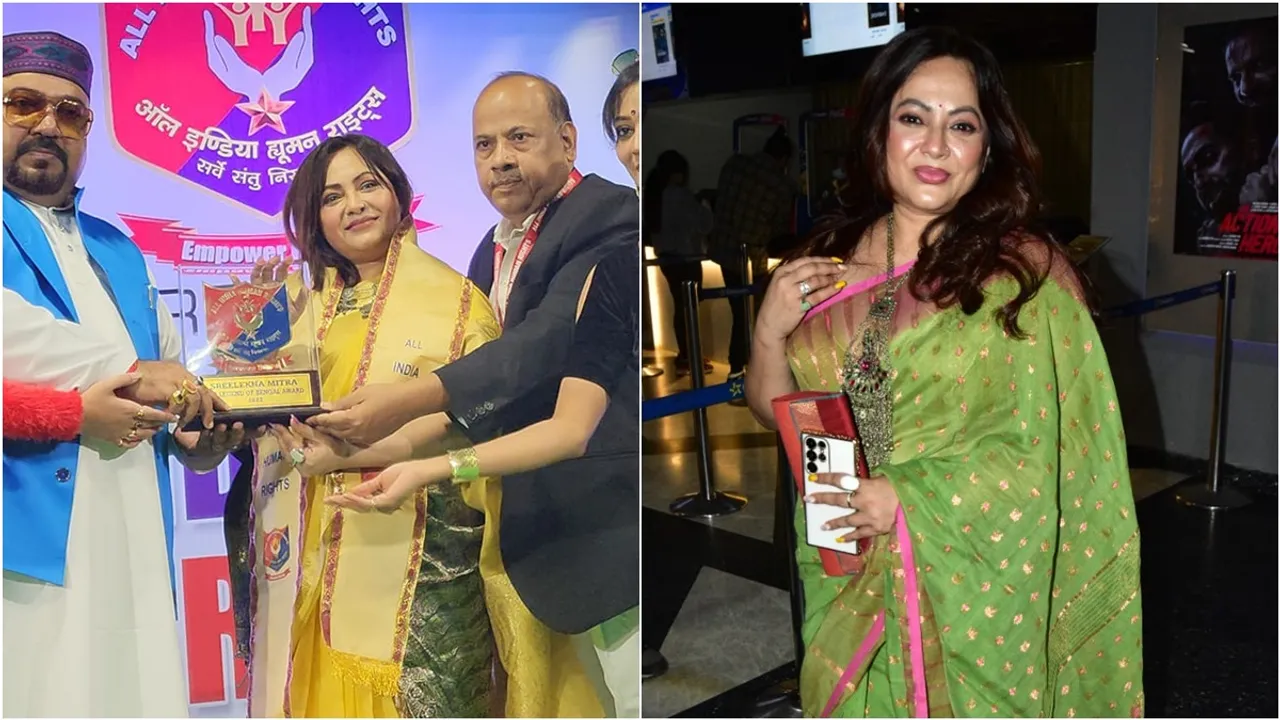 sreelekha mitra got bengal legend award