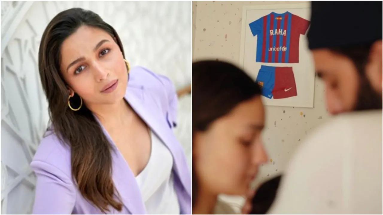 alia ranbir daughter raha recived gifts