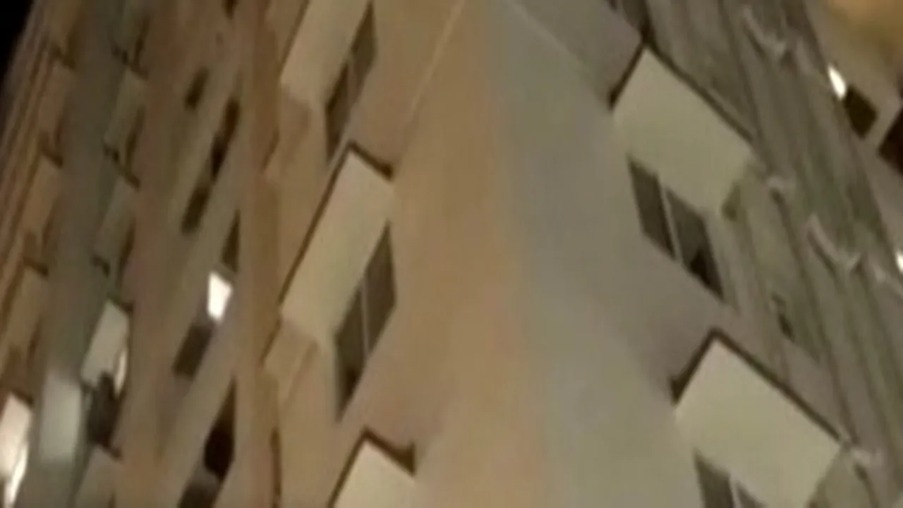 child fell down from maheshtala eden city housing complex
