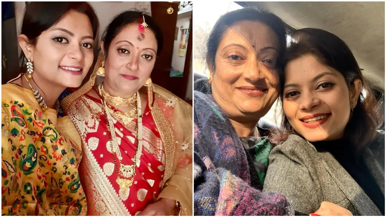 mother daughter duo, daughter got mother married, daughter arranged mother second marriage, mother married at age of 50, mother second marriage after fathers death, viral news, trending news, daughter got mother married, daughter got mother married in Meghalaya shillong, Debarti Chakravorty, Moushumi Chakraborty, mother marriage after fathers death