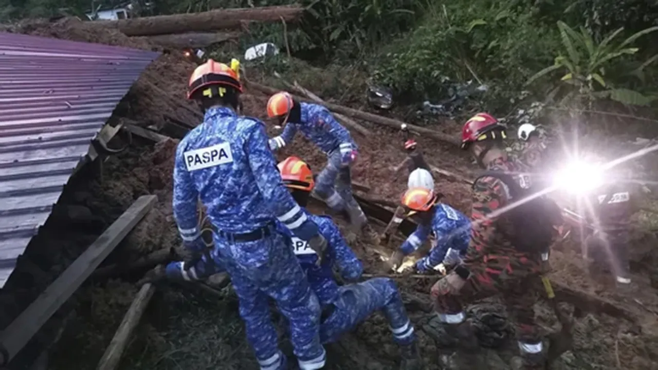 malaysia landslide