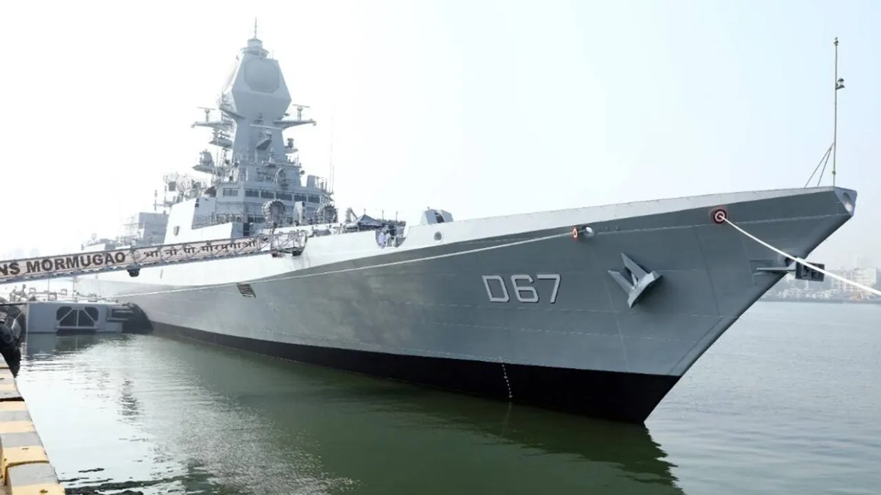 Destroyer Mormugao, destroyer Mormugao Indian Navy, destroyer Mormugao news, Mumbai news, Indian navy, Defence news, The Indian express