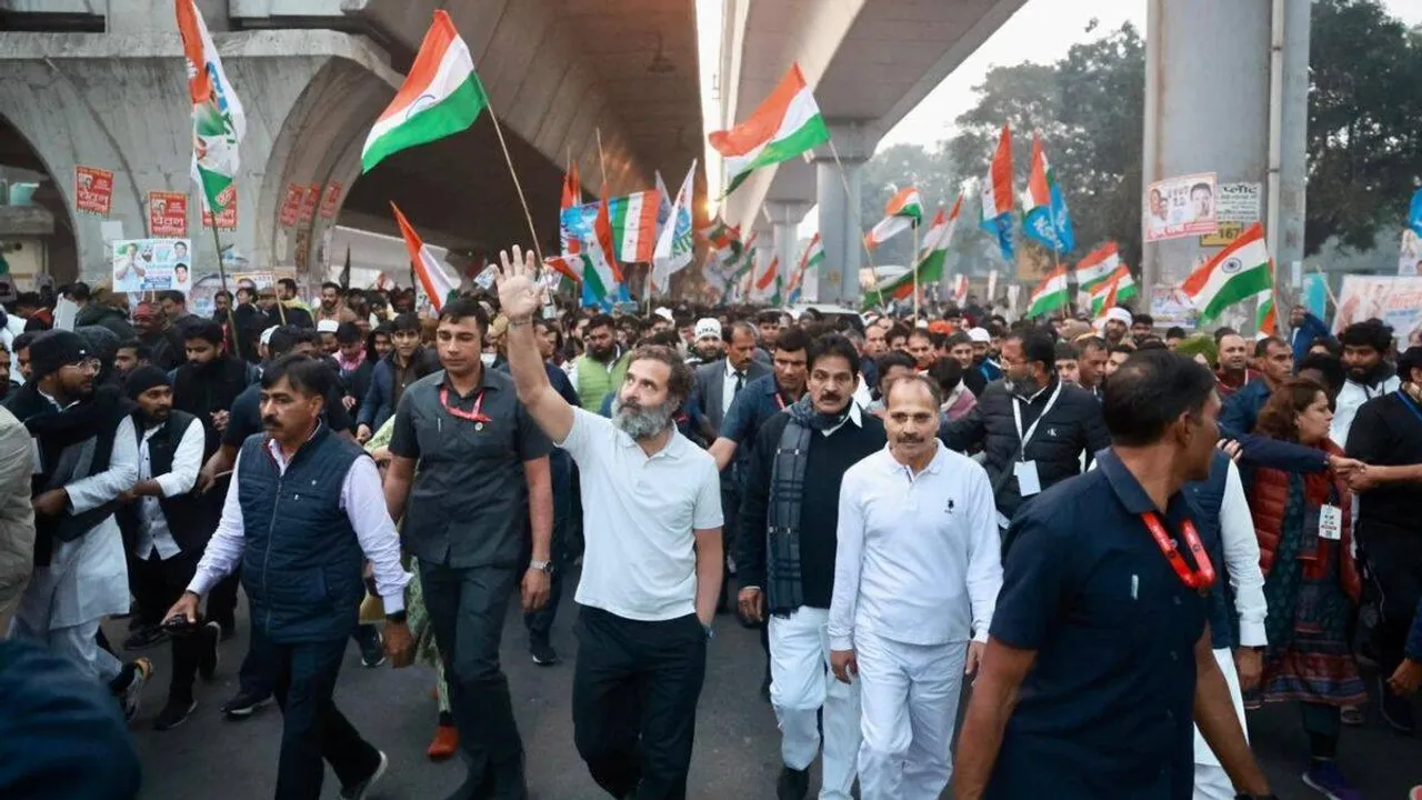 Rahul Gandhi,Bharat jodo Yatra,Bharat Jodo Yatra in Delhi,Rahul Gandhi in Delhi,2024 national elections