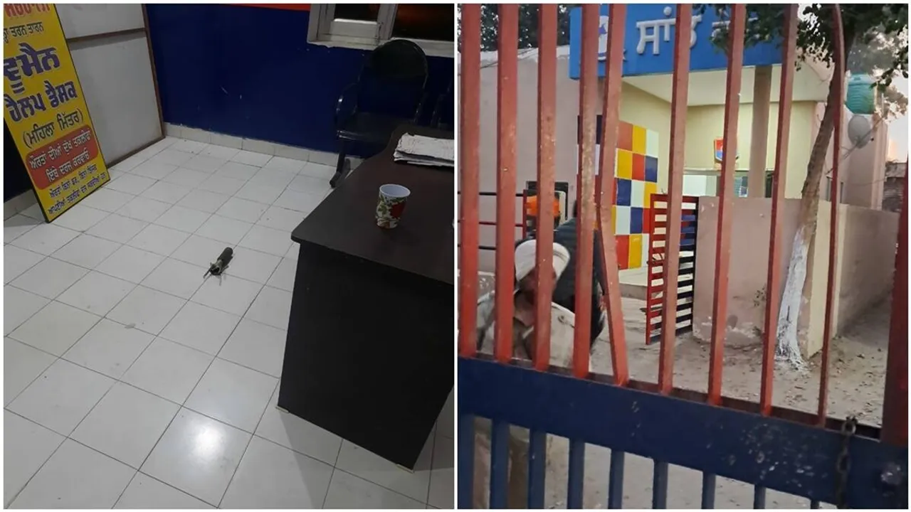 punjab rocket launcher attack, punjab police station rocket launcher attack, punjab police station rpg attack, Tarn Taran police station rocket launcher attack, Punjab news
