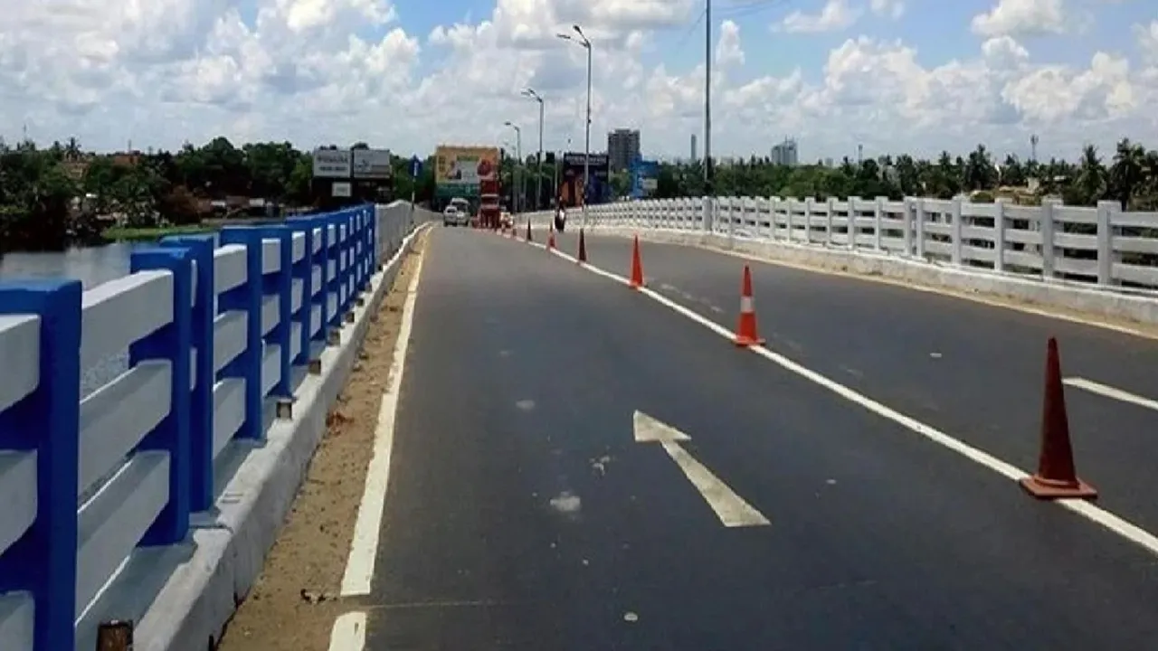 santragachi bridge is going to open from friday 23 december 2022, ২৩ ডিসেম্বর শুক্রবার থেকে খুলছে সাঁতরাগাছি সেতু
