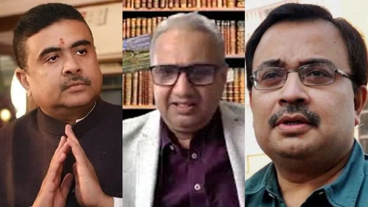 kunal ghosh attack justice rajasekhar mantha on suvendu adhikari issue