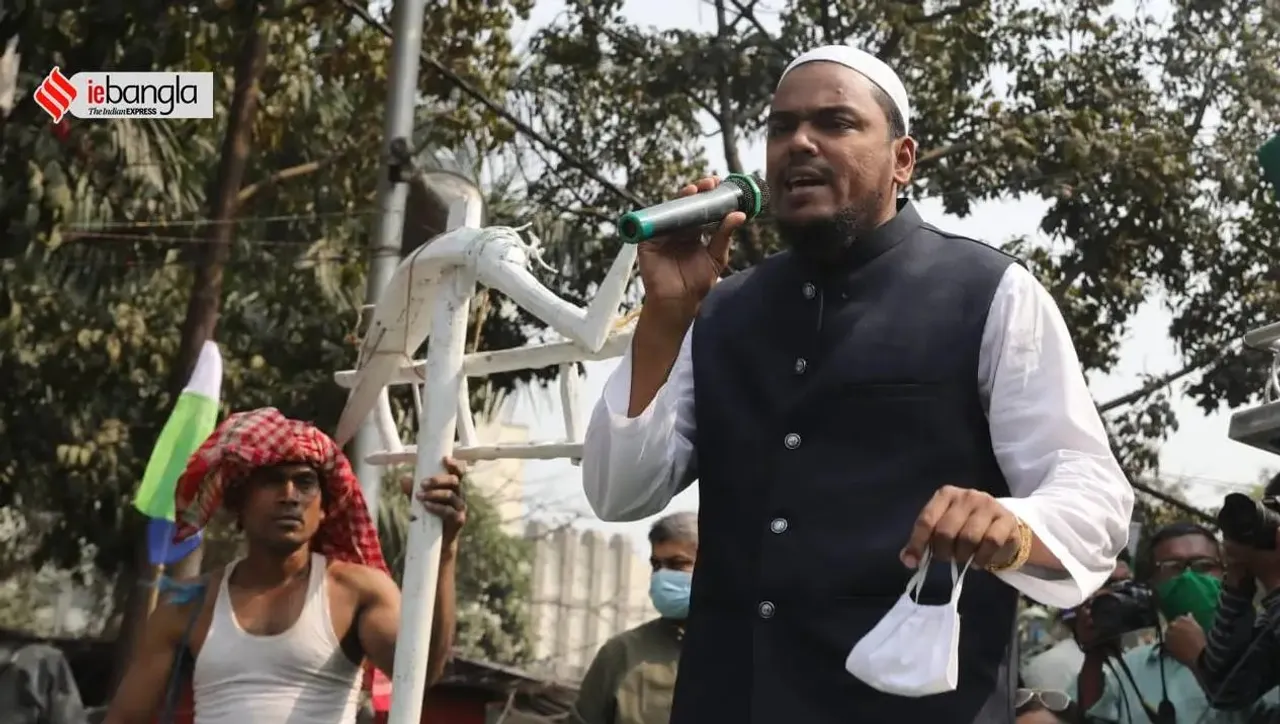 naushad siddiqui jailed isf in a big movement but where is abbas siddiqui, কলকাতা অচলের ডাক! কিন্তু কোথায় আইএসএফের 'মুখ' আব্বাস সিদ্দিকি?