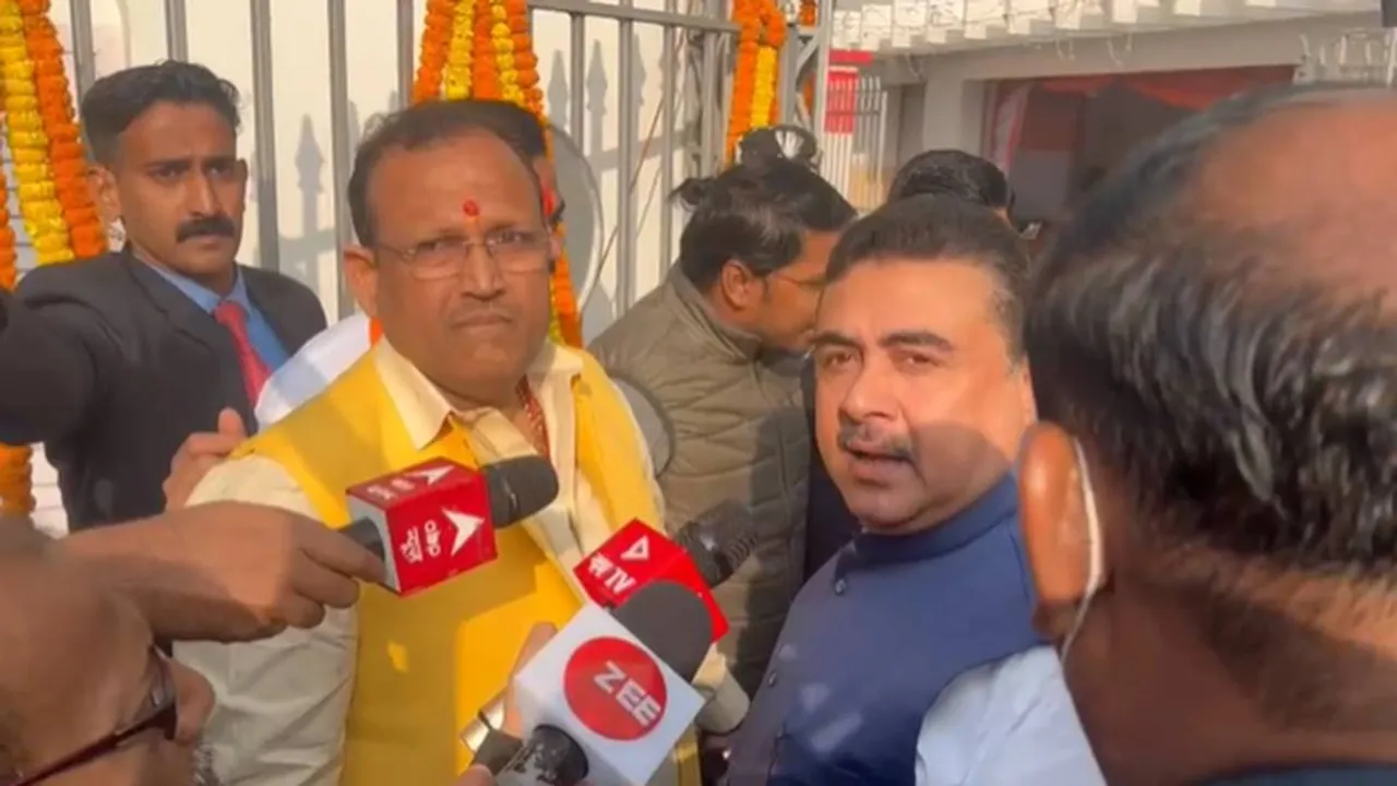 Suvendu Adhikari Attacks Abhishek Banerjee over Swami Vivekananda Jayanti