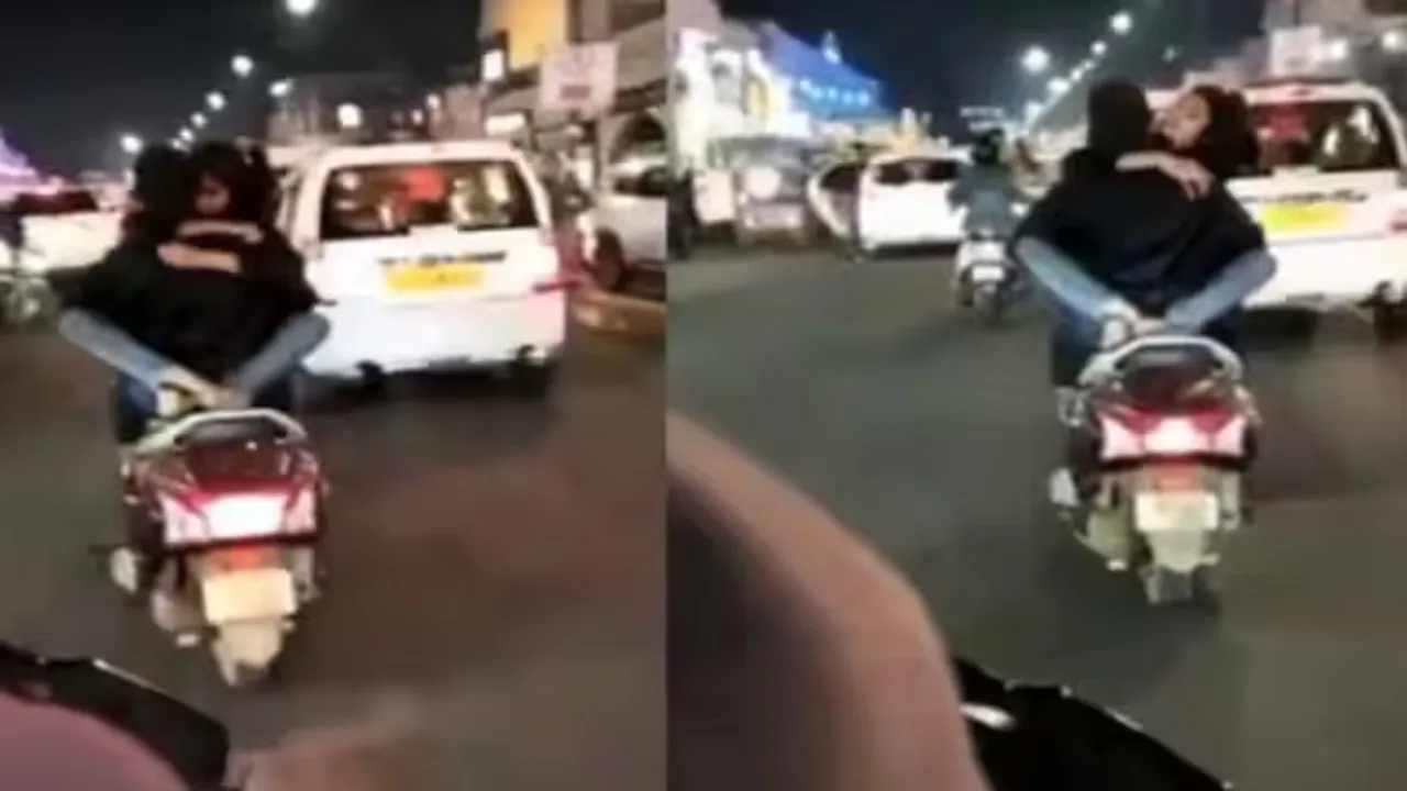 hazratganj,lucknow,Lucknow Viral Video