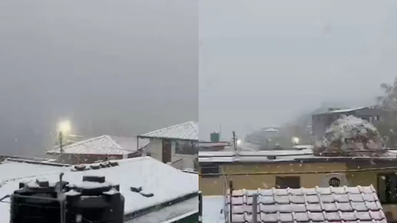 uttarakhand,joshimath,snowfall"