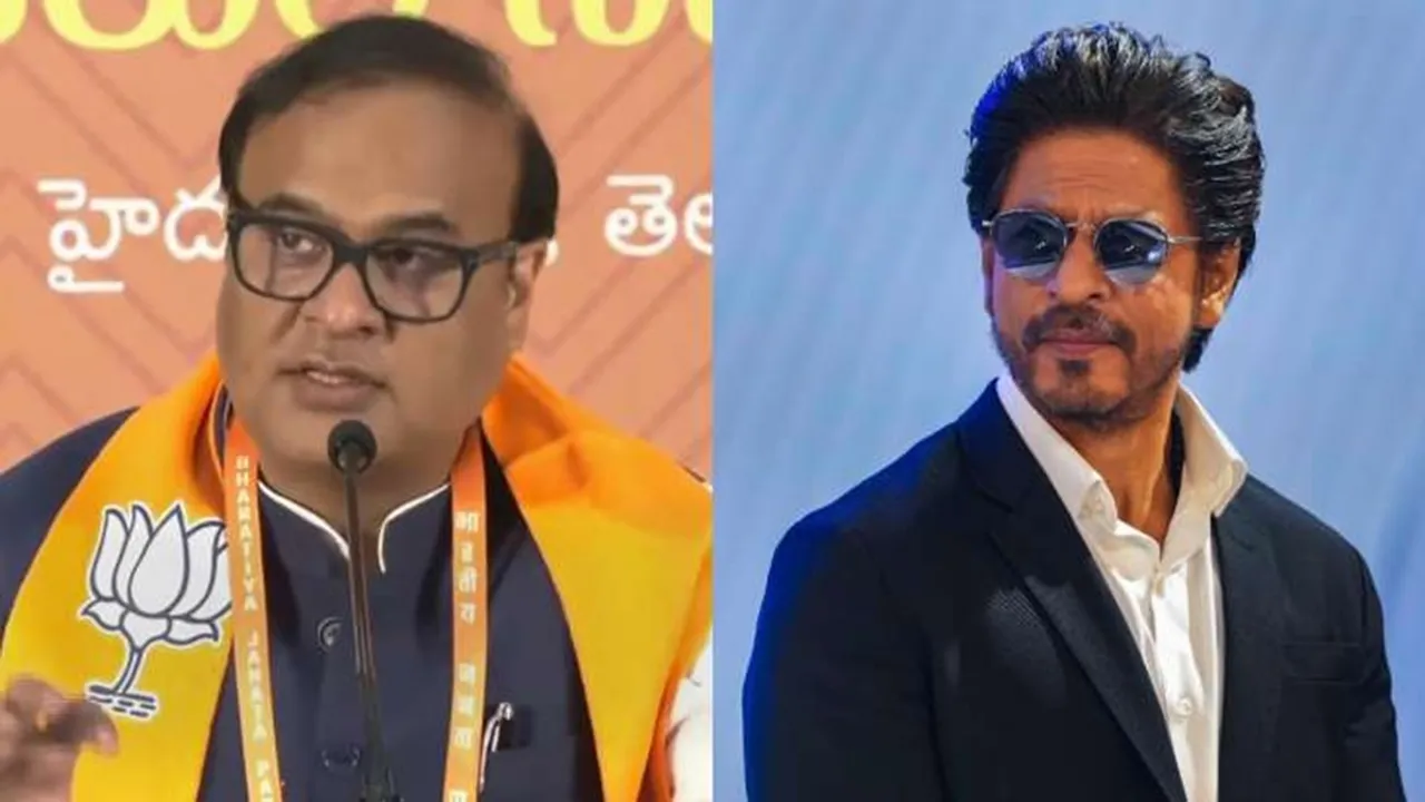 himanta biswa sarma,shah rukh khan,pathaan"