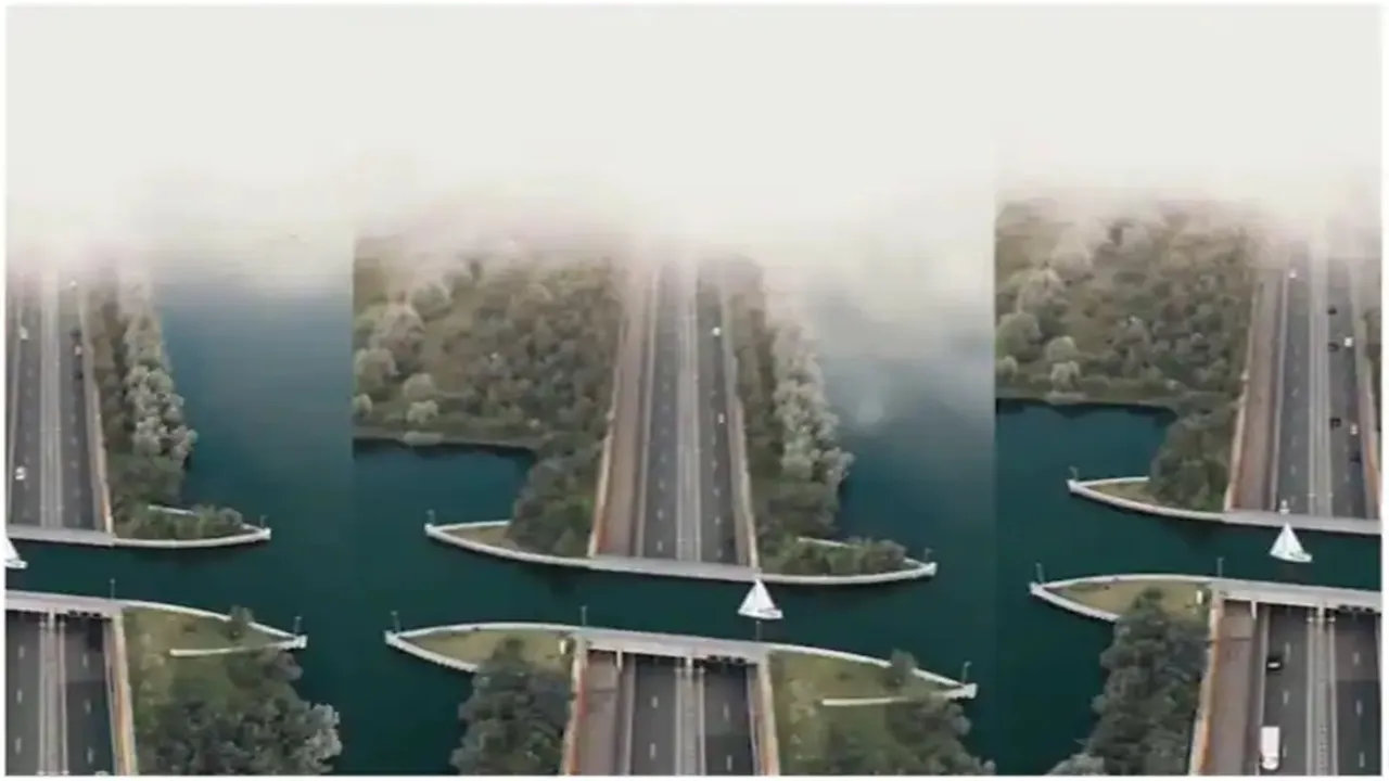 amazing bridge,amazing bridges in the world,amazing news,Bridge,bridge reverse,bridges,dutch bridges,Interesting News,most amazing bridges in the world,Netherland,Netherlands,netherlands bridges,reverse bridge,reverse convention bridge,strange news,trending,Trending News,unbelievable bridges,unbelievable bridges in the world,unique water bridge,Veluwemeer Aqueduct,viral,VIRAL NEWS