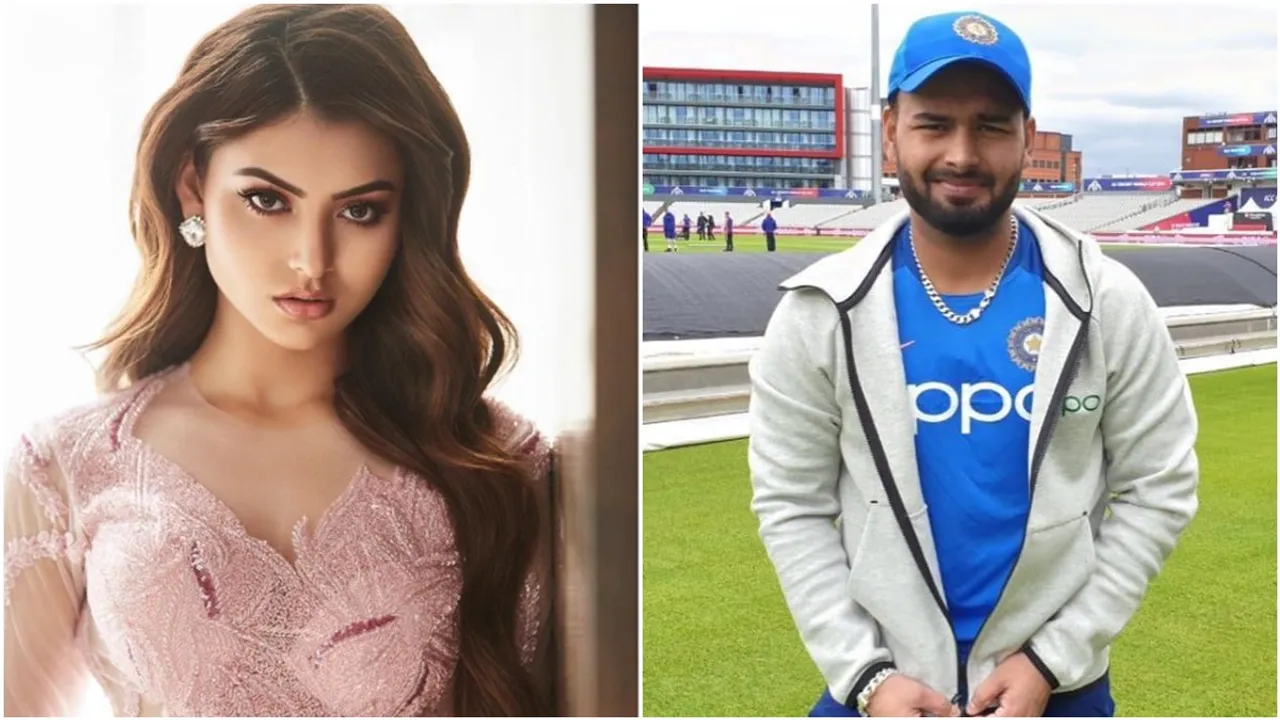 urvashi rautela shared hospital image where rishabh admitted