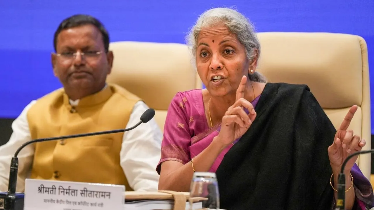 Finance Minister Nirmala Sitharaman