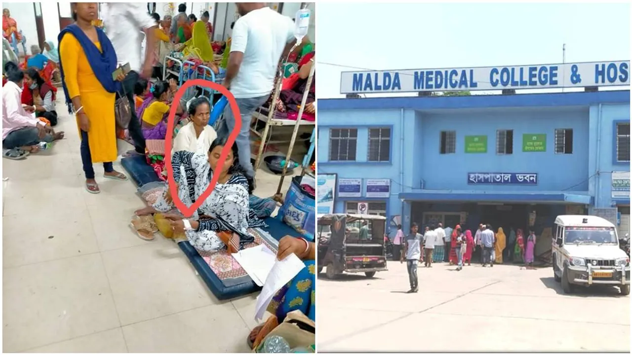 Padmasree Kamali Soren denied bed at Maldah Medical College, stayed at hospital floor