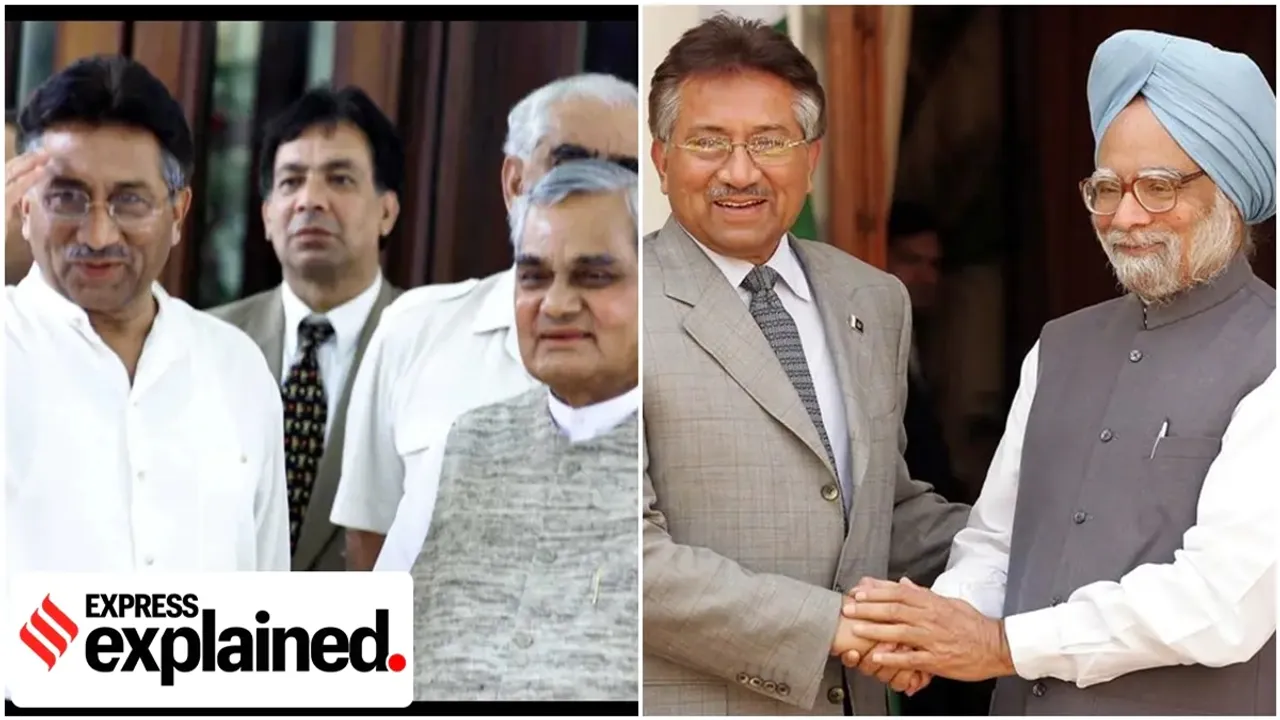 Pervez Musharraf and India