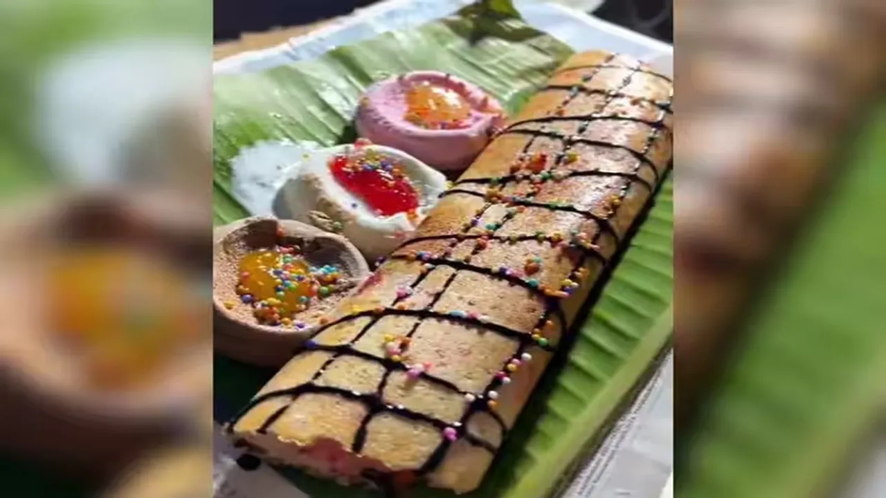 Ice Cream Dosa, Ice Cream Dosa Viral Video, Ice Cream Dosa Video Viral, Ice Cream Dosa Video, Ice Cream Dosa, Trending News, Viral Video, Video Viral, Weird Food Combos, Weird Food Combo, Weird Food Combinations,