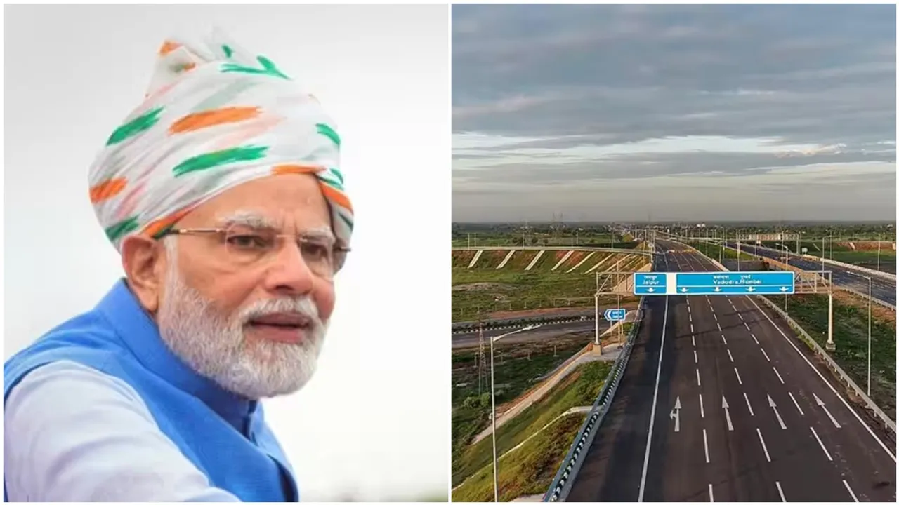 Delhi-Mumbai Expressway, PM Narendra Modi, PM Narendra Modi, Delhi Mumbai Highway, Delhi-Mumbai Expressway Inauguration, Delhi-Mumbai Expressway Prime minister inaugurate today, delhi-mumbai expressway route map, delhi-mumbai expressway route map in rajasthan, delhi-mumbai expressway route, delhi-mumbai expressway news, delhi-mumbai expressway update, delhi-mumbai expressway opening date, delhi-mumbai expressway completion date, delhi-mumbai expressway current status