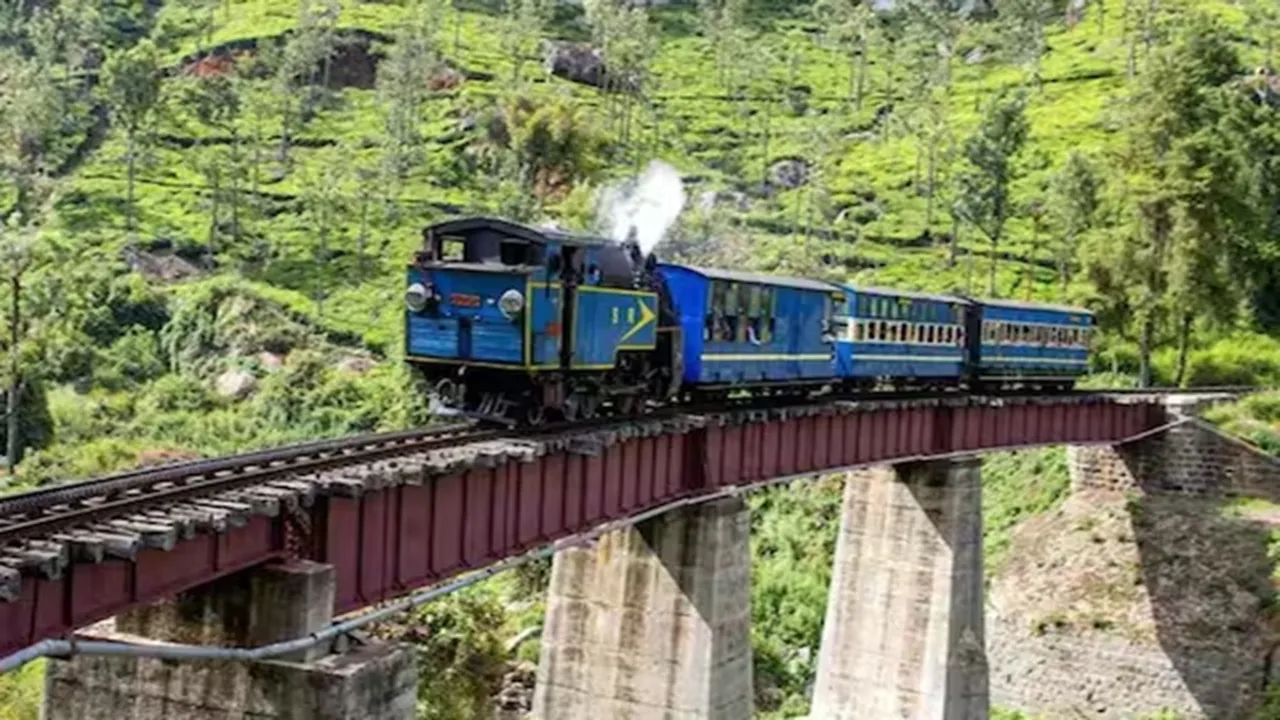 "Nilgiri Express, slowest train in India, India's slowest train, Mettupalayam Ooty Nilgiri Passenger Train, World Heritage Site,