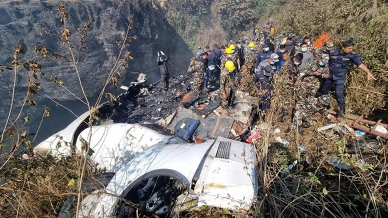 "yeti airlines crash probe, pokhara crash probe, yeti airlines crash, pokhara crash, nepal airlines crash report, yeti airlines crash report, preliminary report on yeti airlines crash, yeti airlines crash investigation, nepal airplanes crash investigation, Yeti Airlines flight 691, flight 691 investigation report, world news indian express, ATR-72 aircraft, ATR-72 aircraft crash, ATR-72 aircraft crash investigation,"