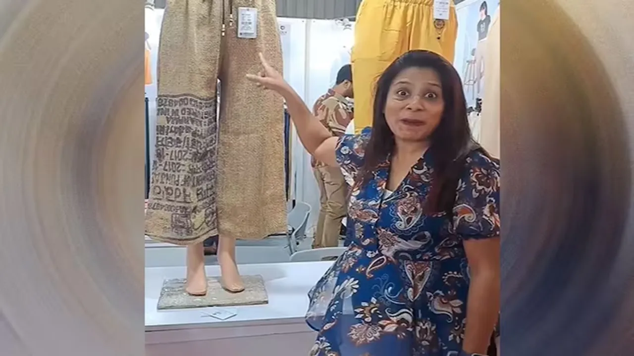 jute bag palazzo,palazzo pants,jute palazzo pants,viral video,jute bag,palazzo pants cost,bori wala pant,potato sack,palazzo,viral,viral news,viral trending news,trending,trending video,trending news,trending news today,trending video today,latest viral news,latest viral video,latest viral bizarre fashion video,viral videos,trending fashion videos,viral fashion videos,expensive clothes,bizarre fashion,bizarre clothes,viral story,viral fashion news"