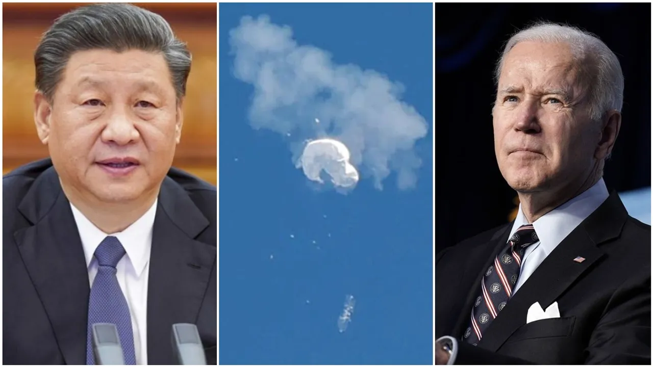 China spy balloon,Chinese balloon,chinese balloon in us airspace