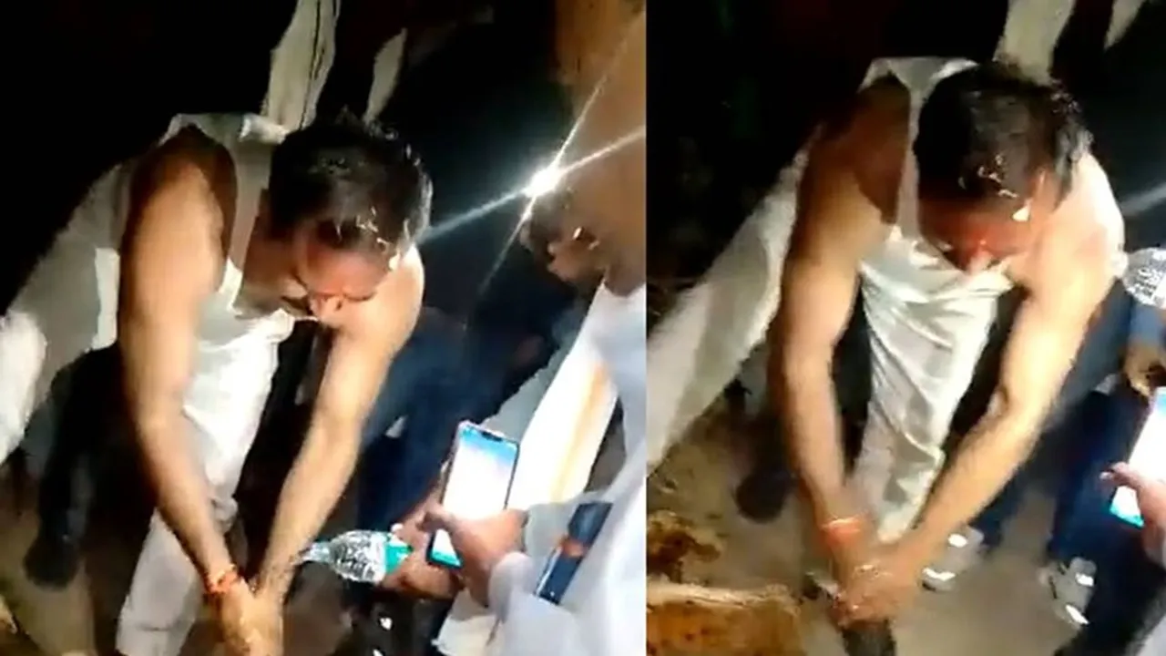 Brajendra Singh Yadav,Brijendra Singh Yadav,Madhya Pradesh,MP Minister Itching,Trending Video,viral video