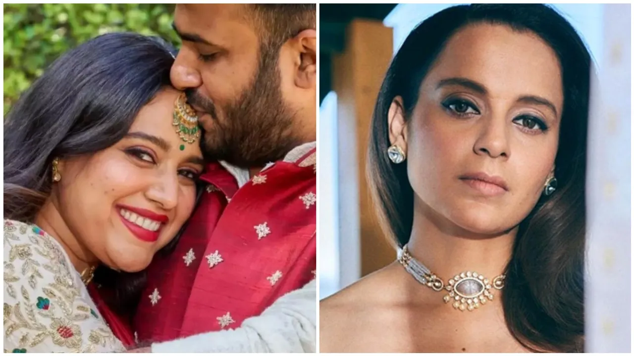 Swara Bhasker, Swara Bhasker marriage, Kangana Ranaut, Swara Bhasker Fahad Ahmad, leader Fahad Ahmad, Swara Bhasker Kangana Ranaut, Special Marriage act, Bollywood, স্বরা ভাস্কর, ফাহাদ আহমেদ, কঙ্গনা রানাউত, স্বরা ভাস্কর কঙ্গনা রানাউত, স্বরা ফাহাদ, স্পেশ্যাল ম্যারেজ অ্যাক্ট, বলিউডের খবর