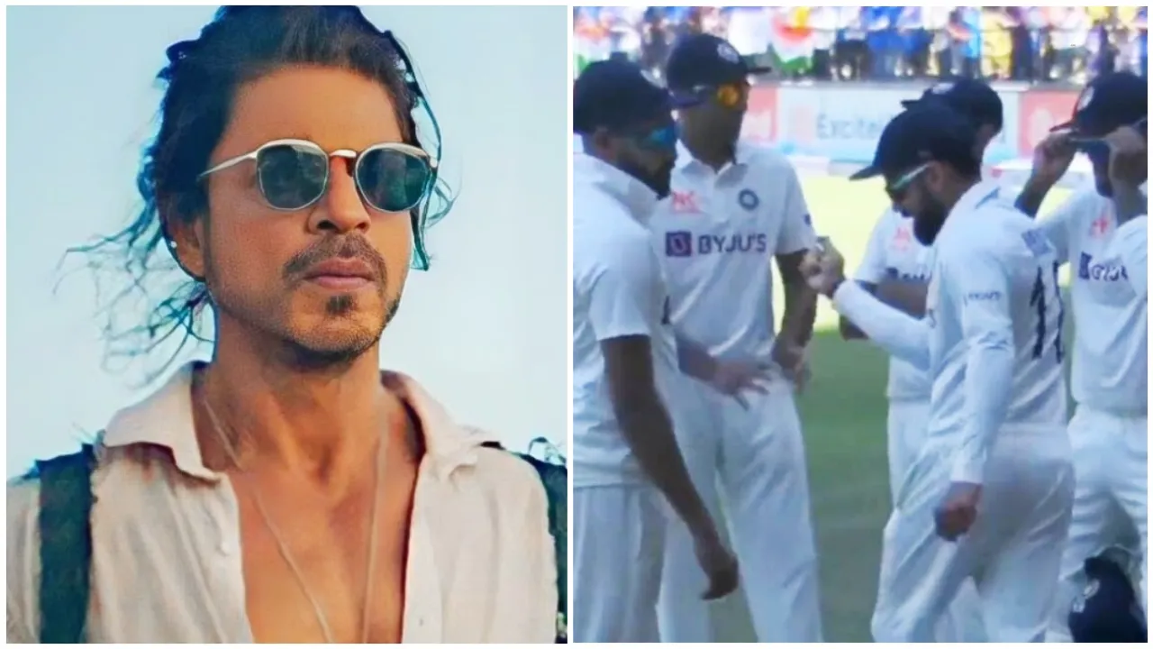 SHAH RUKH KHAN, Virat kohli, Ravindra Jadeja, Indian cricket team, Pathaan song, DEEPIKA PADUKONE, PATHAAN, Shah Rukh Deepika, JOHN ABRAHAM, PATHAAN NEWS, PATHAAN SHAH RUKH KHAN, PATHAAN BOX OFFICE RECORD,pathaan box office latest, PATHAAN YASH RAJ FILM, PATHAAN SHAH RUKH COMBACK, PATHAAN SALMAN CAMEO, PATHAAN RECORDS, SRK PATHAAN, PATHAAN BOX OFFICE COLLECTION, PATHAAN HALL LIST, PATHAAN SHOW TIME, BOLLYWOOD NEWS ON PATHAAN , TOLLYWOOD NEWS ON PATHAAN, SRK, SRK UNIVERSE, SRK FAN WORLD, bollywood news, bolly world news, শাহরুখ খান, পাঠান, বিরাট কোহলি, জাদেজা, দীপিকা পাড়ুকোন, জন আব্রাহাম, শাহরুখ দীপিকা জন, পাঠান বক্সঅফিস, পাঠান রেকর্ড, পাঠান রিভিউ, শাহরুখ দীপিকা, সলমন খান, শাহরুখ সলমন, পাঠান রেকর্ড, বলিউডের খবর
