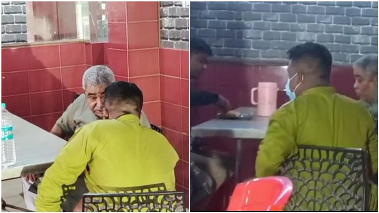 3 are talked separately with Anubrata at Saktigarh dhaba