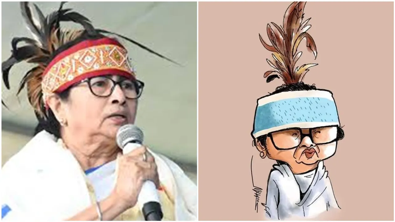 bjp agnimitra paul and anupam hazra criticize mamata and abhisek