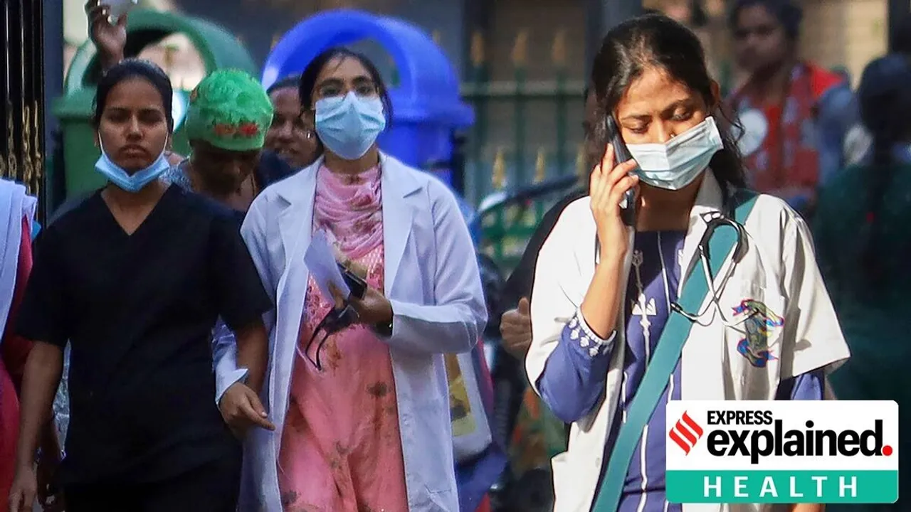 h3n2 virus, what is h3n2 virus, h3n2 deaths, how to prevent h3n2 virus from spreading, indian express, express explained