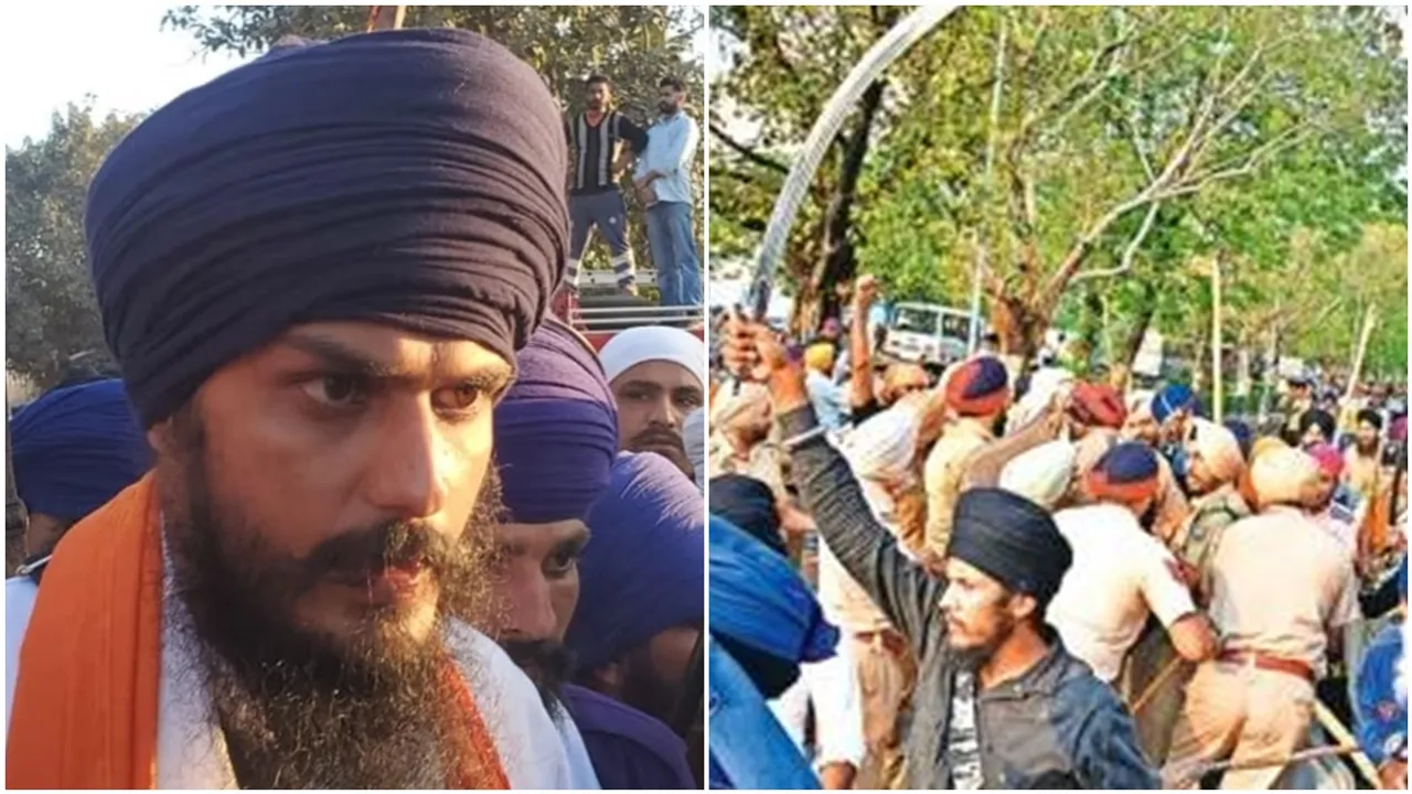 Amritpal Singh, Waris Punjab De, Crackdown on Waris Punjab De, Crackdown on Amritpal Singh, Indian Express, India news, current affairs"