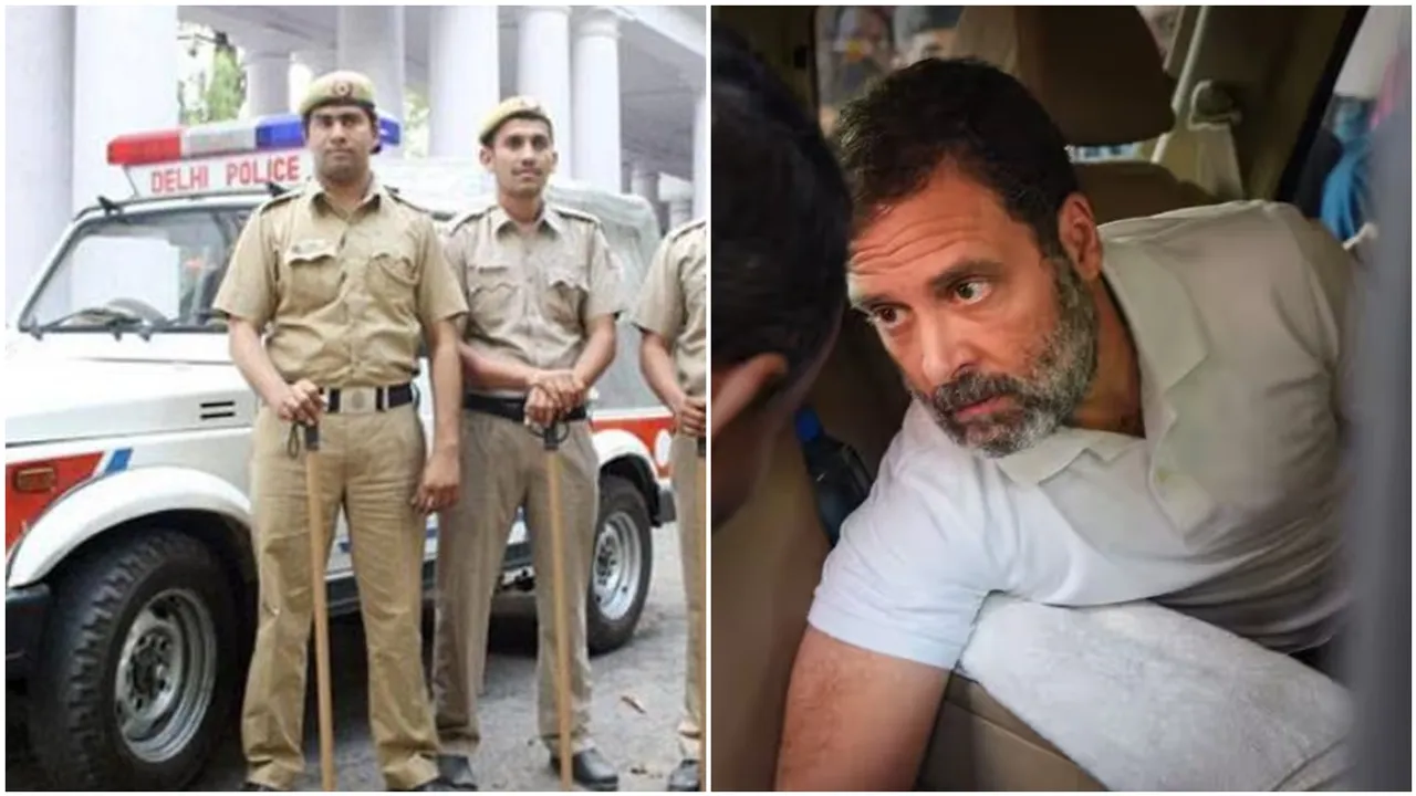 Delhi news live updates, Delhi news, delhi latest news, Rahul gandhi, rahul gandhi delhi police, delhi weather, delhi rain, delhi weather today, video man beating woman delhi, Mangolpuri flyover, AAP, Raghav Chadha, indian express news" /
