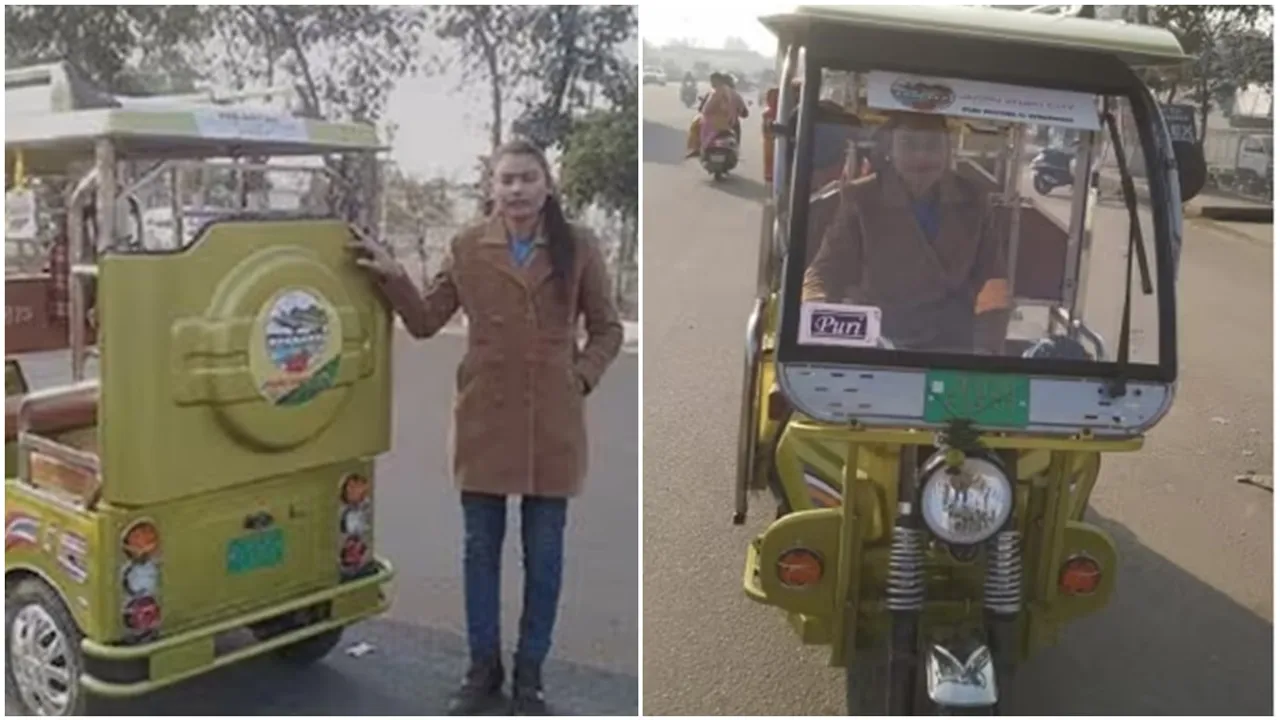 lady auto driver, lady auto driver in jammu, jammu kashmir news, ranjeet kour news, ranjeet kour stoyr, ranjeet kour images, ranjeet kour jammu story in hindi, ranjeet kour woman auto driver jammu news,