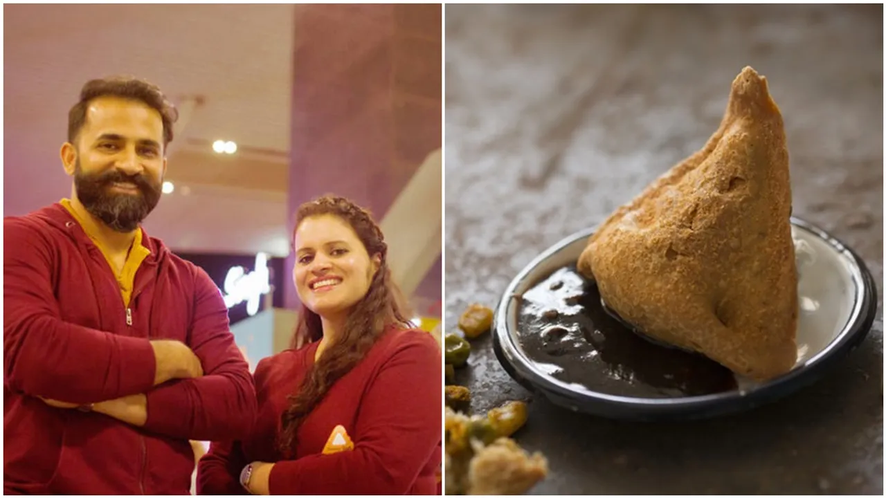 Bengaluru,Business Idea,Samosa,Samosa Business, Couples Earns Lakhs of Rupees by Selling Samosa, Nidhi Singh, Shikhar Veer Singh, Samosa Singh Stores, Business News, Business News