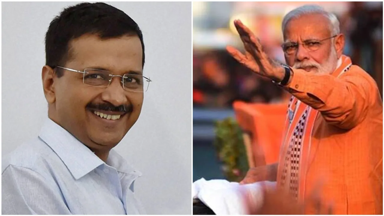 Modi, pm modi, anti modi posters, anti modi posters delhi, arvind kejriwal, aap bjp, aap govt, delhi news, indian express" />