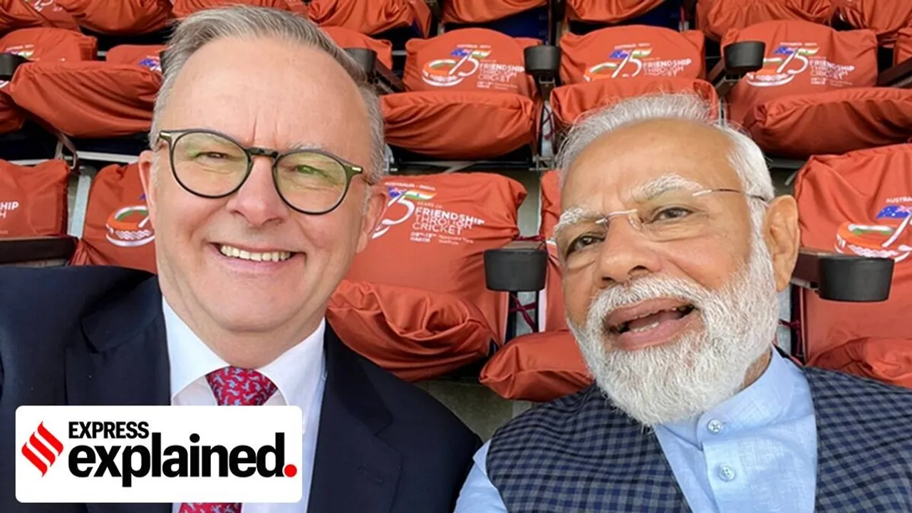 India Australia ties, Anthony Albanese, Anthony Albanese india visit, Australia PM in India, Anthony Albanese modi meet, Australia India relations, India Australia trade, India Australia military exercise, Indian Express explained, current affairs