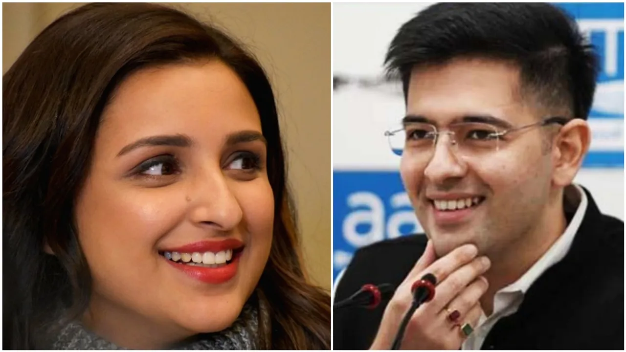 Parineeti Chopra, Raghav Chadha, AAP leader Raghav Chadha, Parineeti Chopra Raghav Chadha, Raghav Parineeti, bollywood news, পরিণীতি চোপড়া, রাঘব চাড্ডা, পরিণীতি চোপড়া রাঘব চাড্ডা, রাঘব পরিণীতি, আপ নেতা রাঘব চাড্ডা, বলিউডের খবর