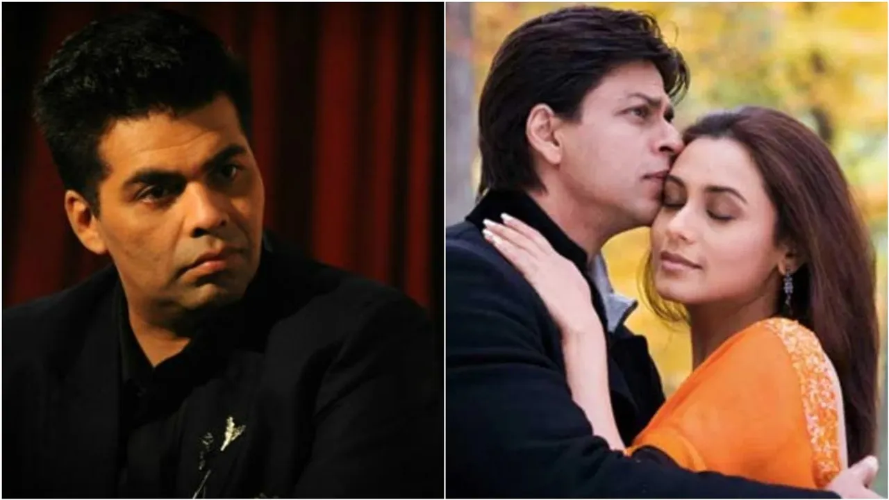 Shah Rukh Rani Mukherji romance in kabhi alvida, Aditya warns Karan