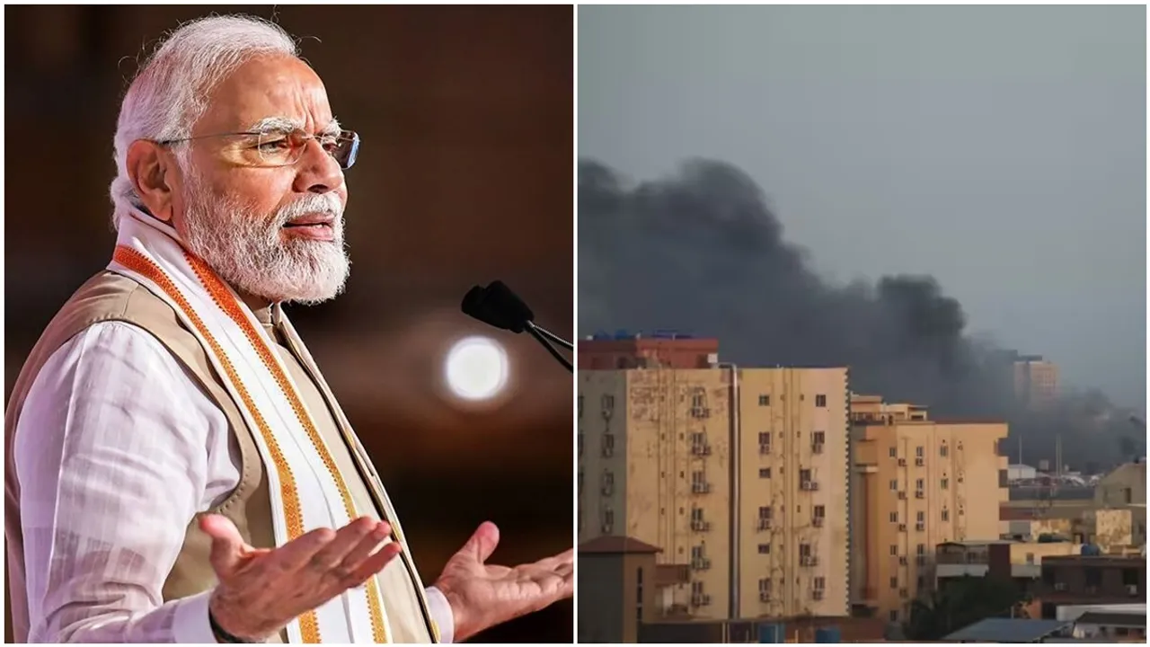 "Sudan crisis, indian nationals stuck in sudan, Narendra Modi, PM Narendra Modi, emergency evacuation plan, Sudan emergency evacuation plan, pm modi sudan, citizens stuck in Sudan, Indian Express, India news, current affairs