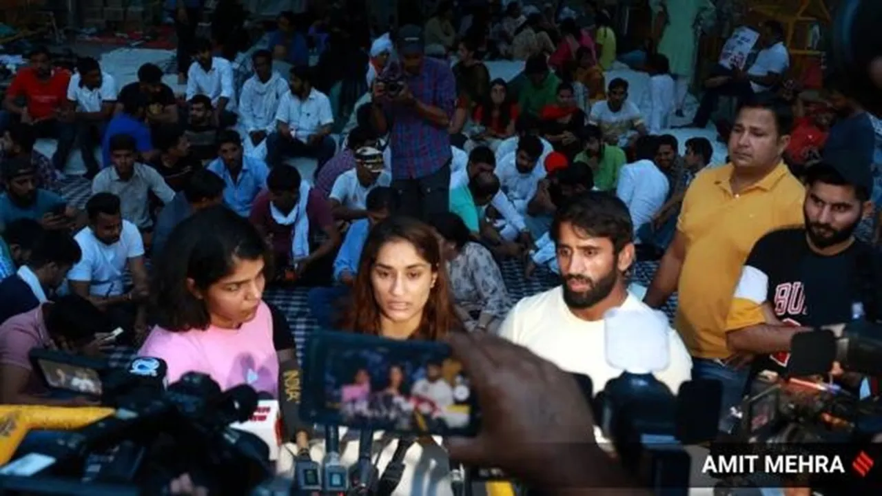 wrestlers protest, wrestlers stir, delhi police wrestlers FIR, Brij Bhushan Sharan Singh FIR, wrestlers FIR, delhi wrestlers protest, delhi protest, delhi news, delhi"