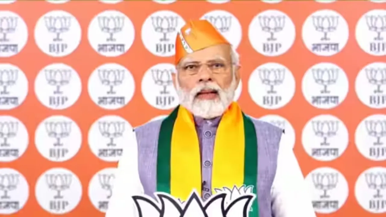 PM Narendra Modi, BJP Foundation Day, PM Modi to Address Party Workers on BJP's 44th Anniversary, Bhartiya Janata Party, PM Modi, BJP Foundation History, Bhartiya Janata Party Foundation Day