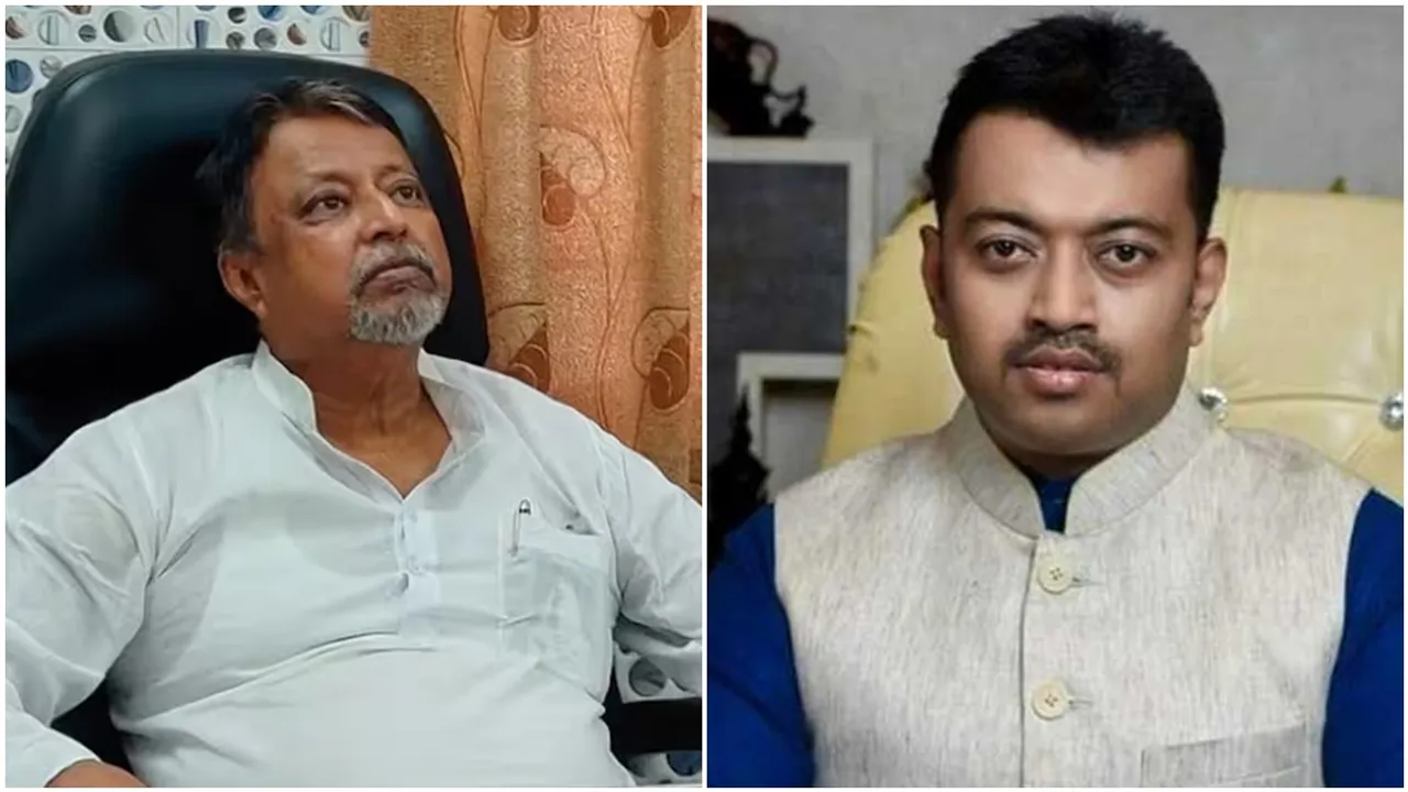 mukul roys son subhragshu roy made explosive comment on his fathers delhi visit , 'টার্গেট অভিষেক, বাবাকে ৫০ হাজার দিয়ে নোংরা খেলা', দাবি মুকুল-পুত্র শুভ্রাংশুর