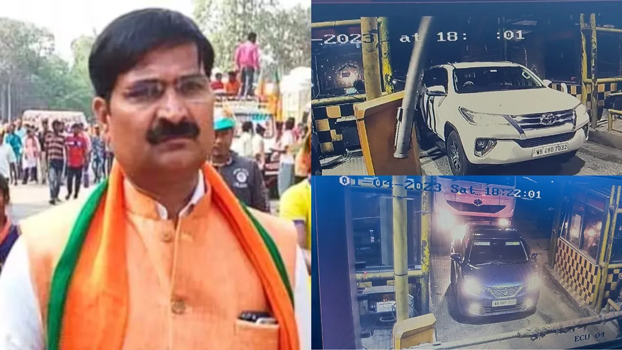 raju jha murder case investigation cctv footage , গ্যাংস্টারের গাড়িকে তীক্ষ্ণ অনুসরণ, সিসিটিভি ফুটেজে রাজু ঝা হত্যার তদন্তে নয়া মোড়