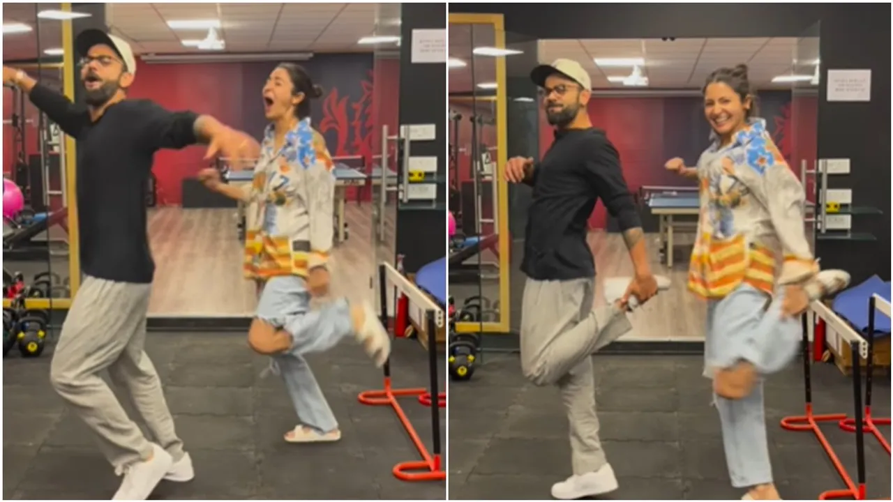 Virat Kohli, Anushka Sharma, Virat Anushka, Virat Anushka dance pe chance, Virat Anushka video, Virat Anushka dance, Virat Anushka video