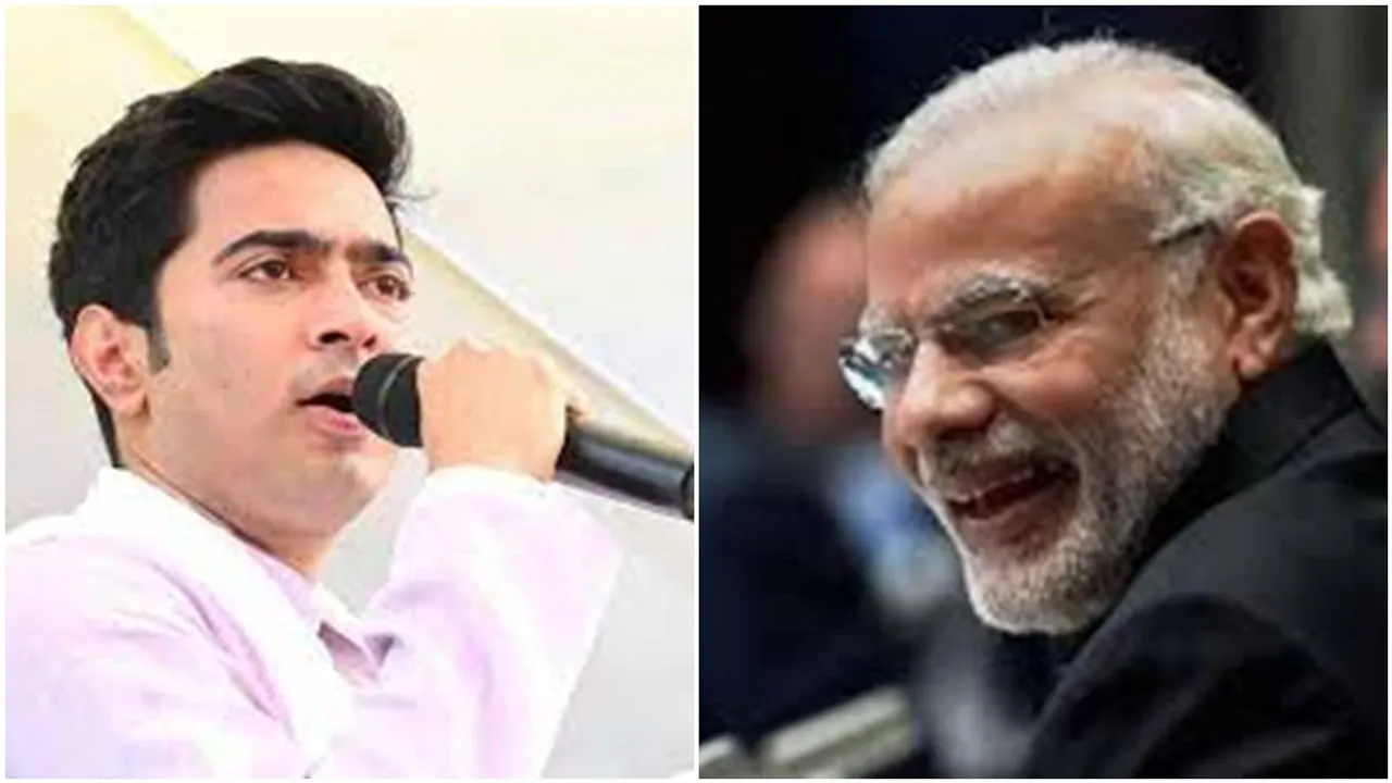 Abhisek challenged pm modi on trinamoole nabaojowar campaign